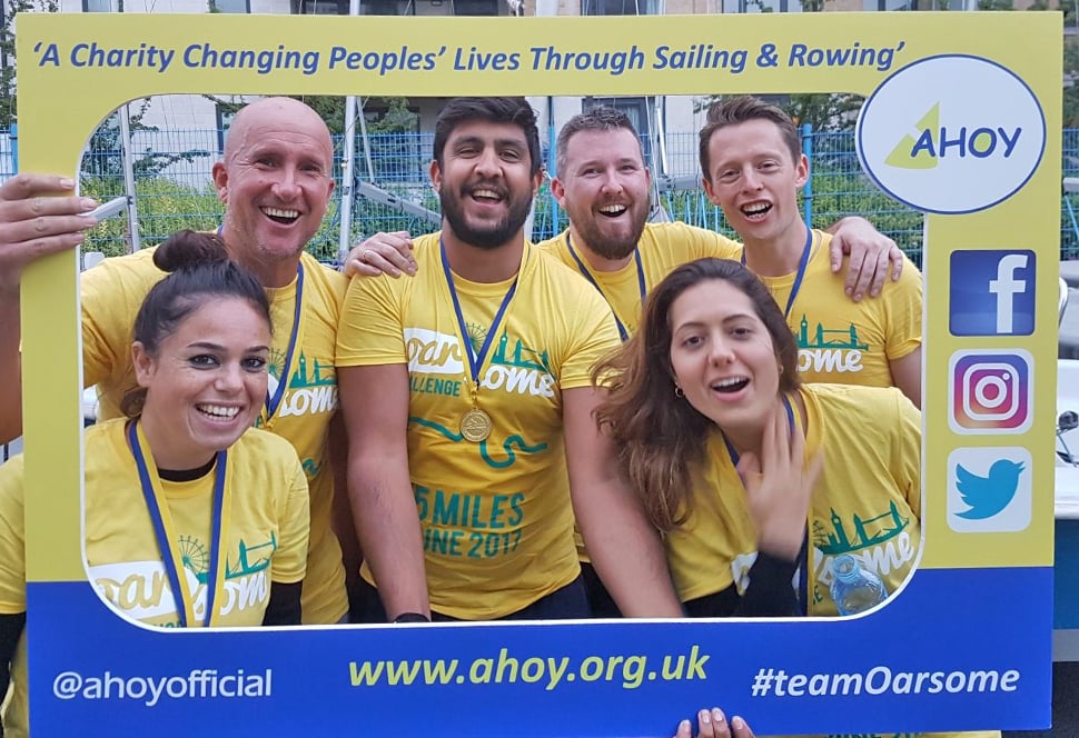 Homewise Team Oarsome Ahoy Charity Challenge