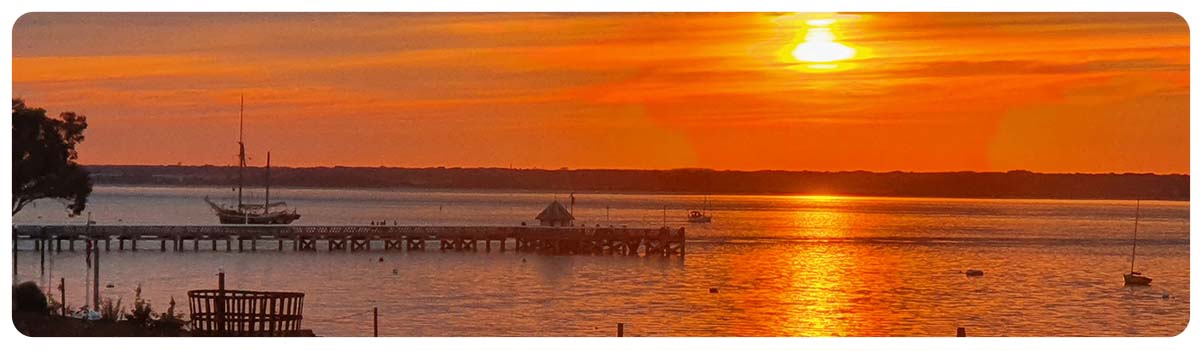 An Isle of Wight sunset