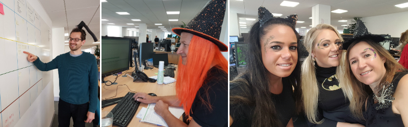 Halloween day in the office