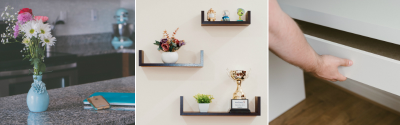 Vase Shelves Drawer